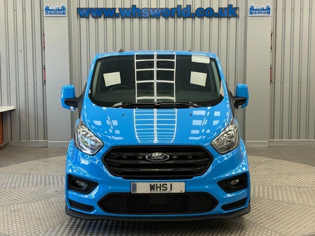Ford Transit Custom 2023 2.0 Ecoblue 170 Bhp 320 L2 H1 Ms-rt Double Ca Blue #2