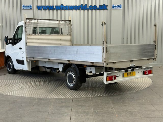 Renault Master 2021 2.3 Dci 150 Bhp 35 Lwb Scab Dropside Pickup White #4