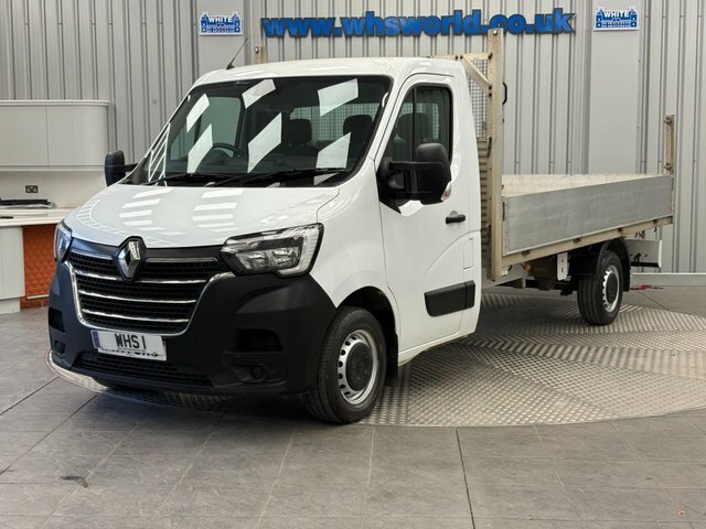 Renault Master 2021 2.3 Dci 150 Bhp 35 Lwb Scab Dropside Pickup White #3