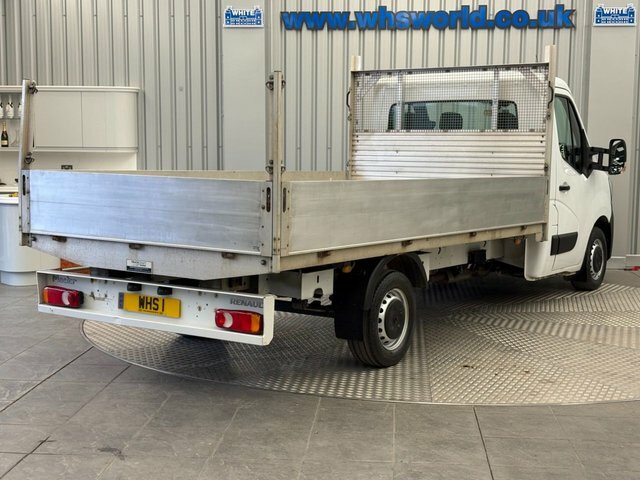 Renault Master 2021 2.3 Dci 150 Bhp 35 Lwb Scab Dropside Pickup White #6