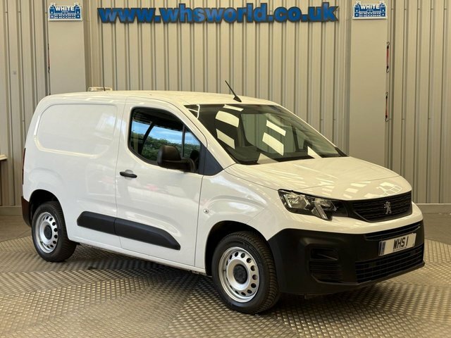 Peugeot Partner 2023 1.5 Bluehdi 100 Bhp 1000 Professional Premium White