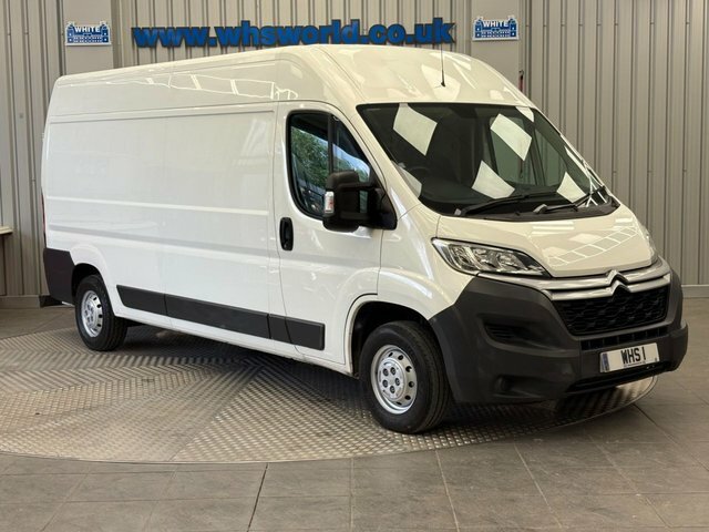Peugeot Boxer 2023 2.2 Bluehdi 140 Bhp 335 L3 H2 Professional Pr White