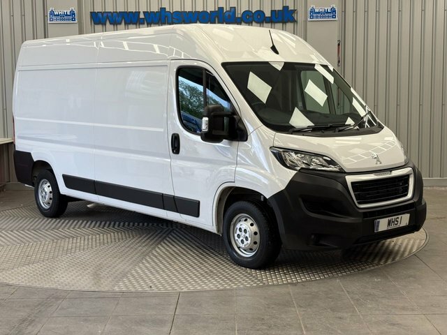Peugeot Boxer 2023 2.2 Bluehdi 140 Bhp 335 L3 H2 Professional Pr White