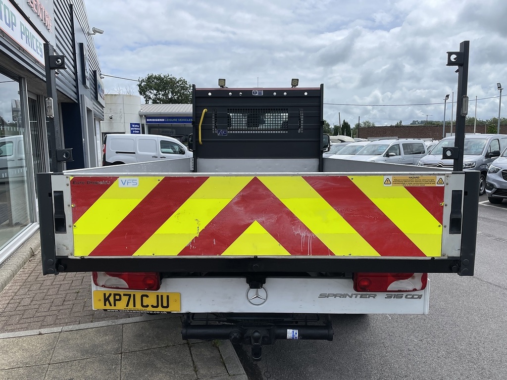 Mercedes-Benz Sprinter 2.0 315 Cdi Progressive Lwb Dropside Ma KP71CJU White #6