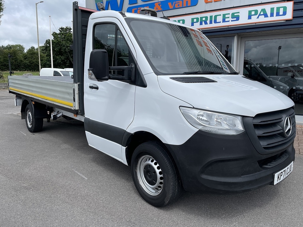 Mercedes-Benz Sprinter 2.0 315 Cdi Progressive Lwb Dropside Ma White