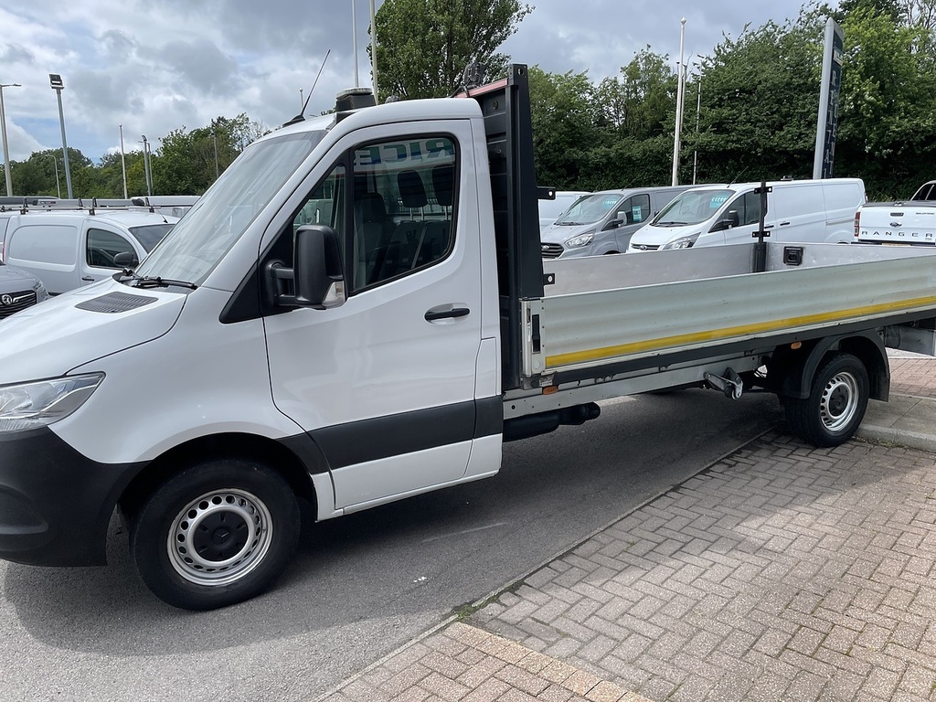 Mercedes-Benz Sprinter 2.0 315 Cdi Progressive Lwb Dropside Ma KP71CJU White #4