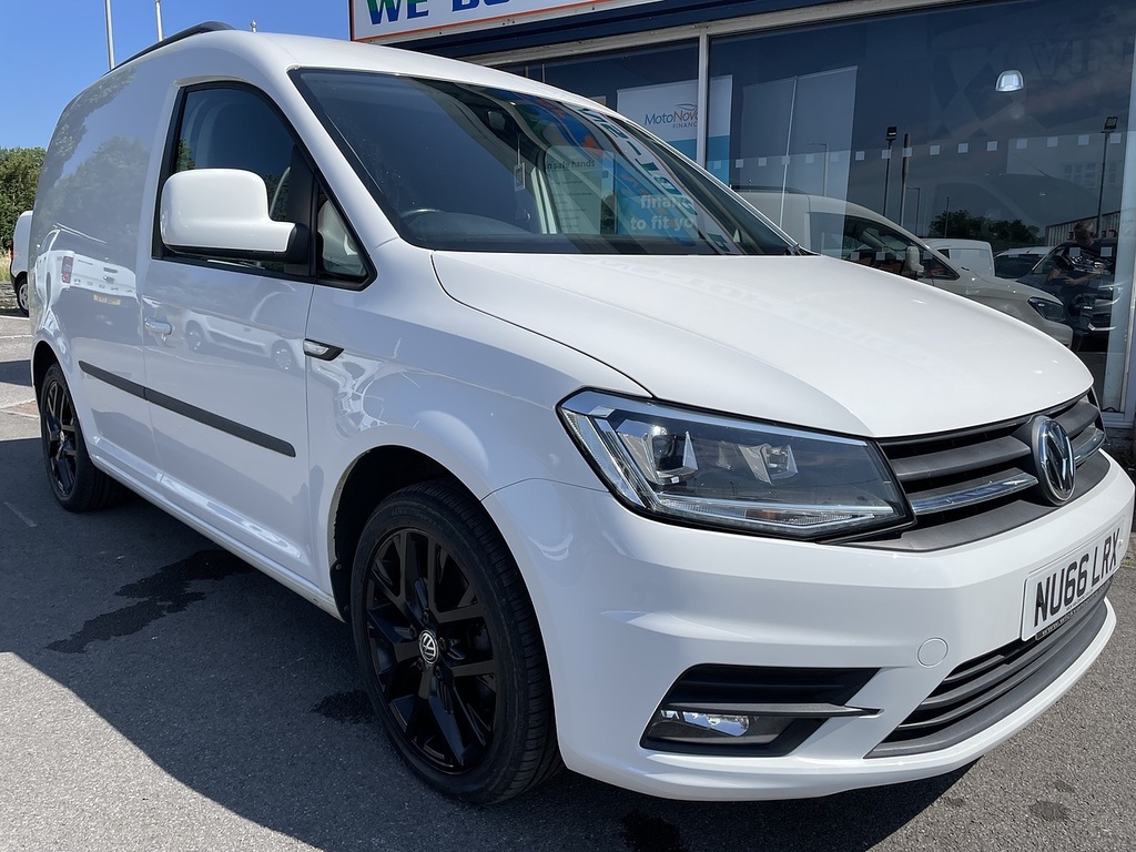Volkswagen Caddy 2.0 Tdi C20 Highline Panel Van S White #2