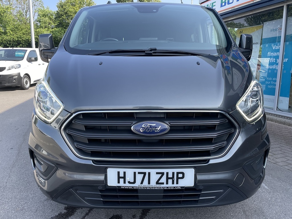 Ford Transit Custom 2.0 300 Ecoblue Limited Crew Van Double Cab Di HJ71ZHP Grey #3
