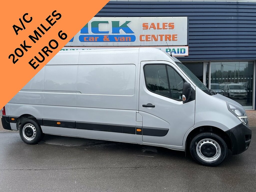 Vauxhall Movano 2.3 Cdti 3500 Biturbo Edition Panel Van Silver