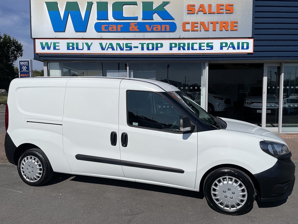 Fiat Doblo 1.6 Multijetii Maxi Active Crew Van Double Cab 6Dr White
