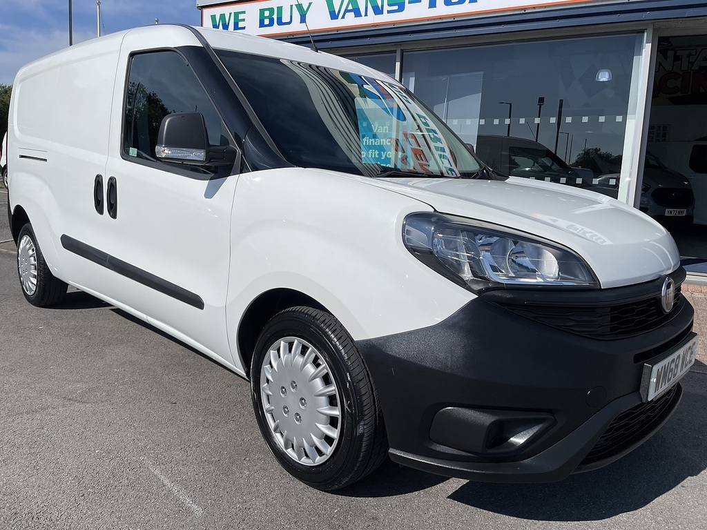 Fiat Doblo 1.6 Multijetii Maxi Active Crew Van Double Cab 6Dr White #2