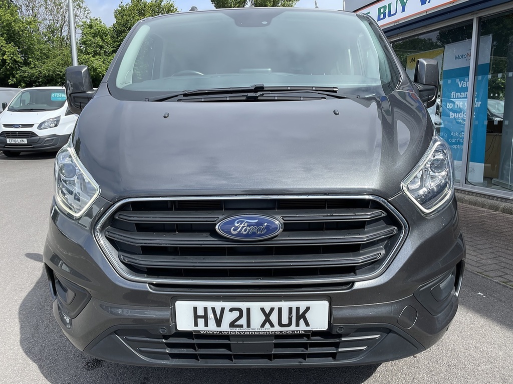 Ford Transit Custom 2.0 320 Ecoblue Limited Crew Van Double Cab Di HV21XUK Grey #3