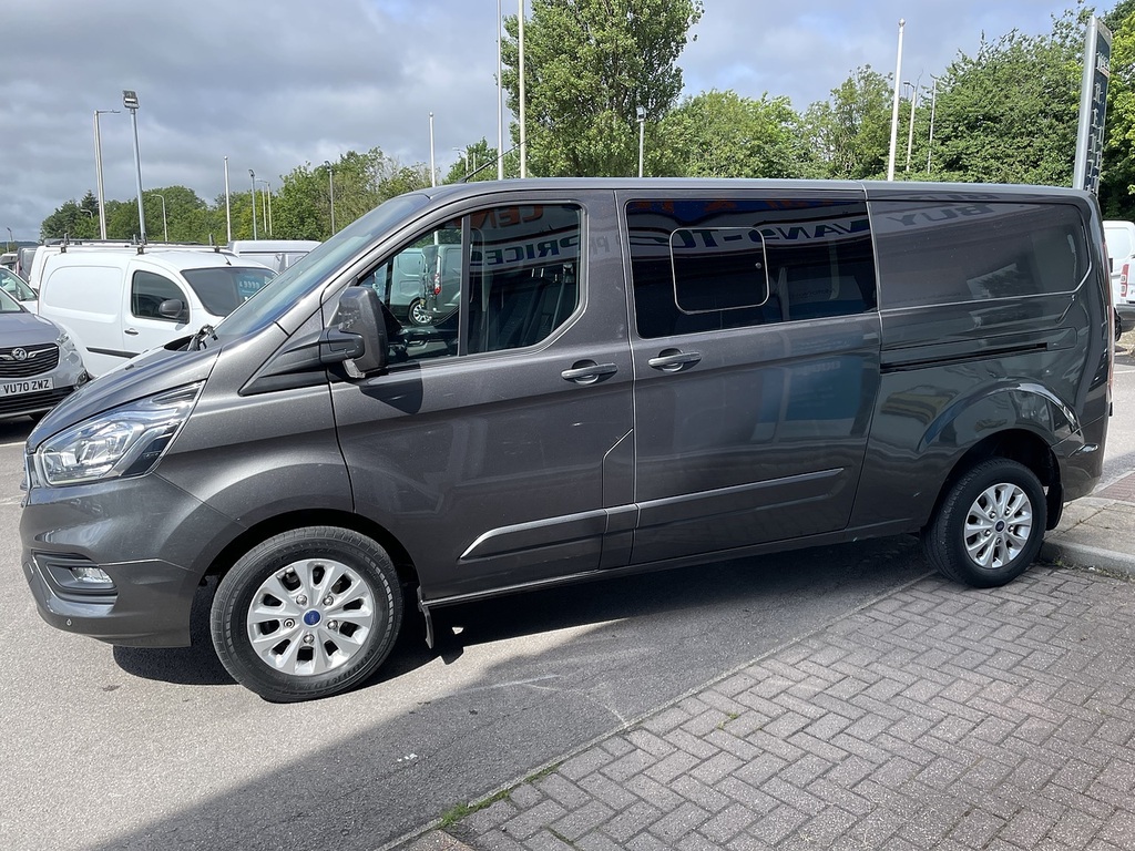 Ford Transit Custom 2.0 320 Ecoblue Limited Crew Van Double Cab Di HV21XUK Grey #5