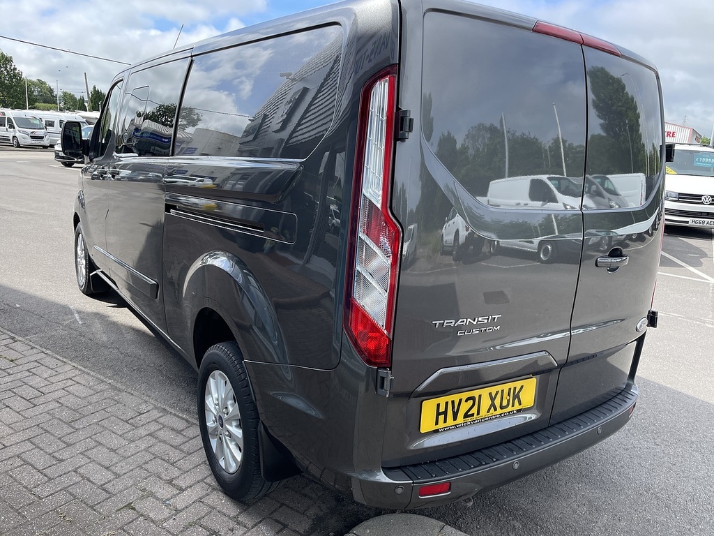 Ford Transit Custom 2.0 320 Ecoblue Limited Crew Van Double Cab Di HV21XUK Grey #6