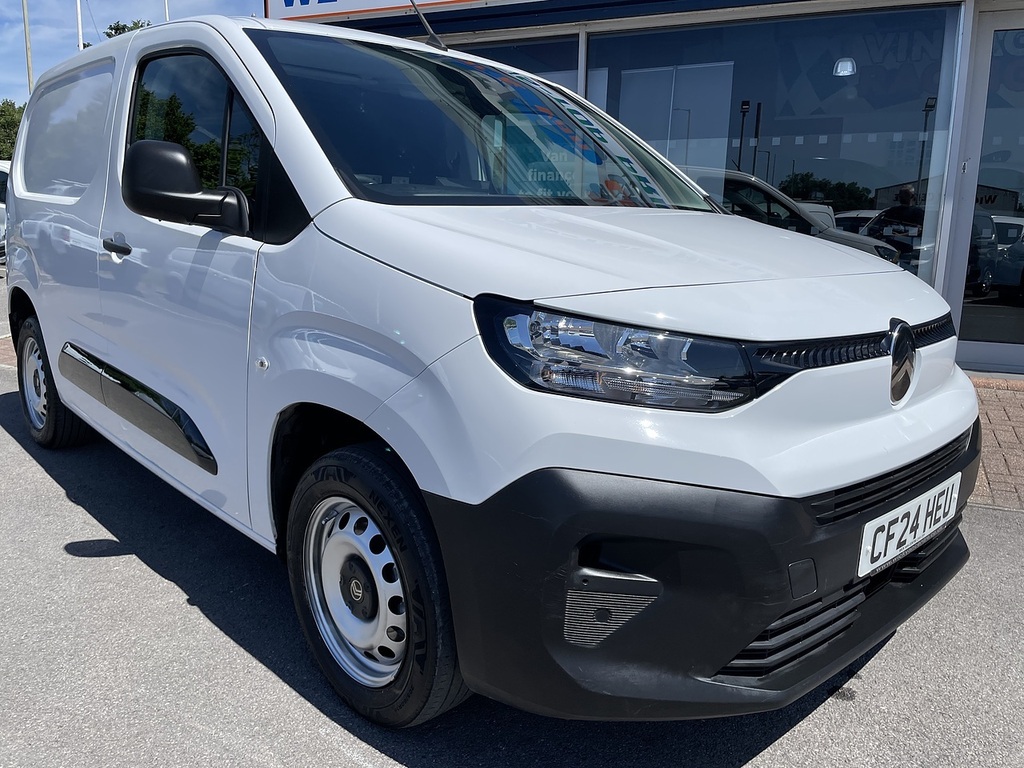 Citroen Berlingo 1.5 Bluehdi 1000 Enterprise M Panel Van CF24HEU White #2