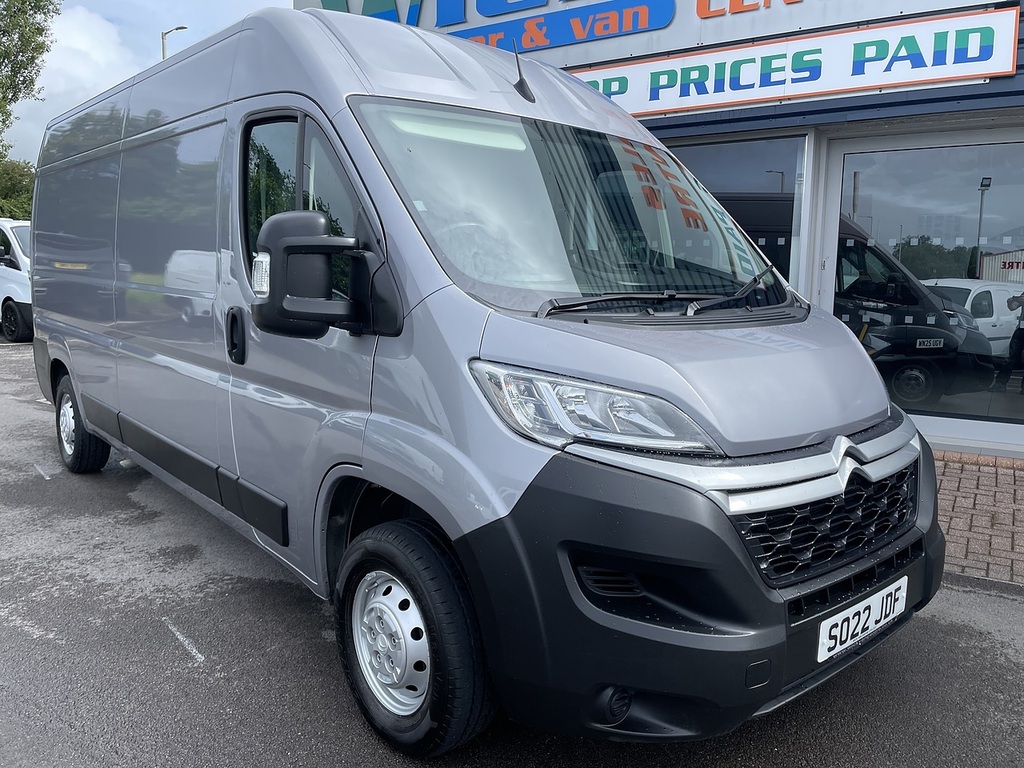 Citroen Relay 2.2 Bluehdi 35 Enterprise Panel Van Man SO22JDF Grey #2