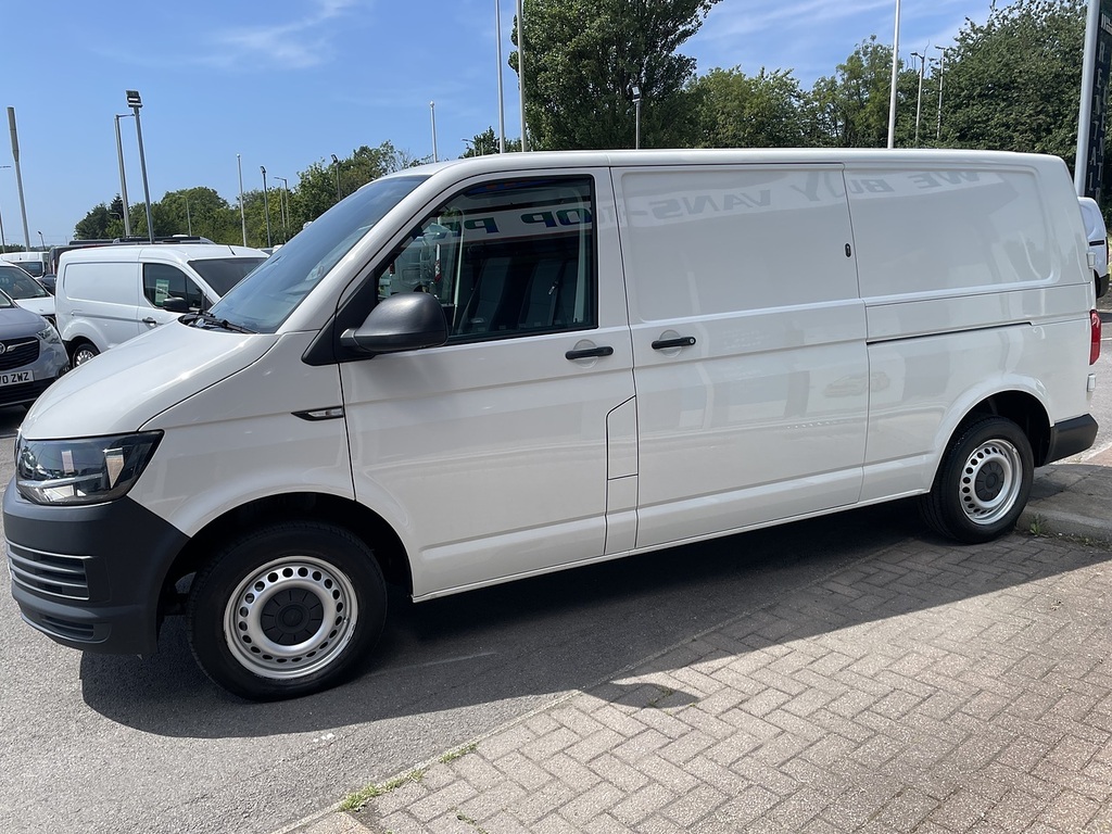Volkswagen Transporter 2.0 Tdi T32 Bluemotion Tech Startline Panel Van DY18FGE White #6