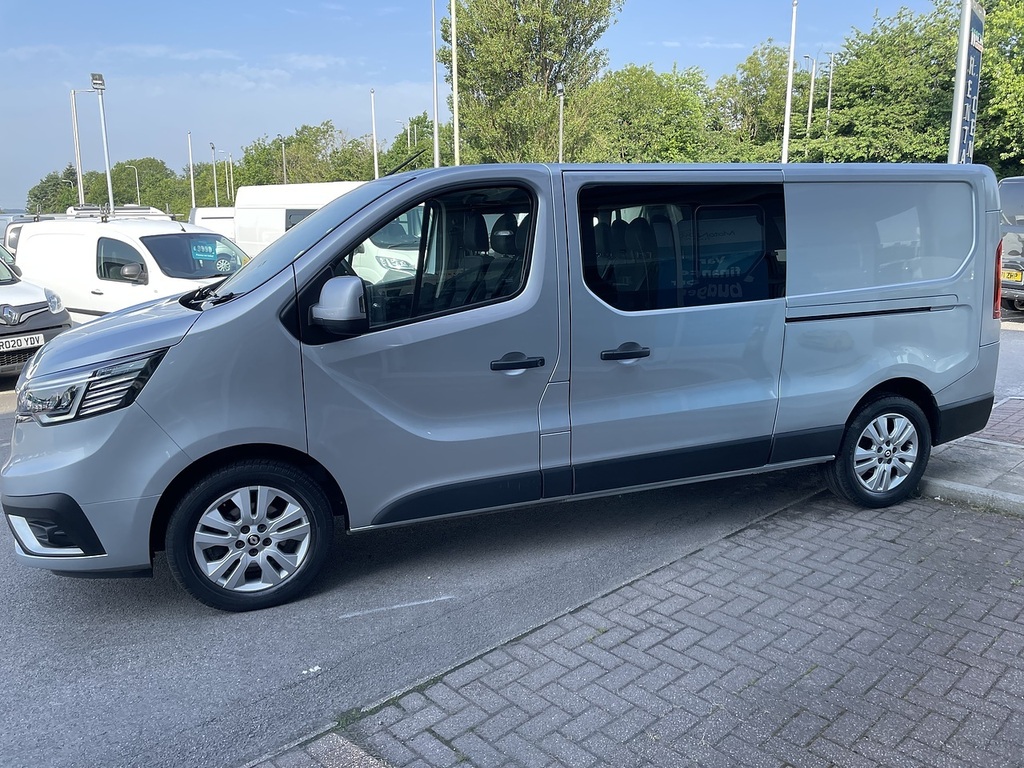 Renault Trafic 2.0 Dci Blue Ll30 Sport Crew Van Double Cab 6Dr Di WV23ZKD Grey #6