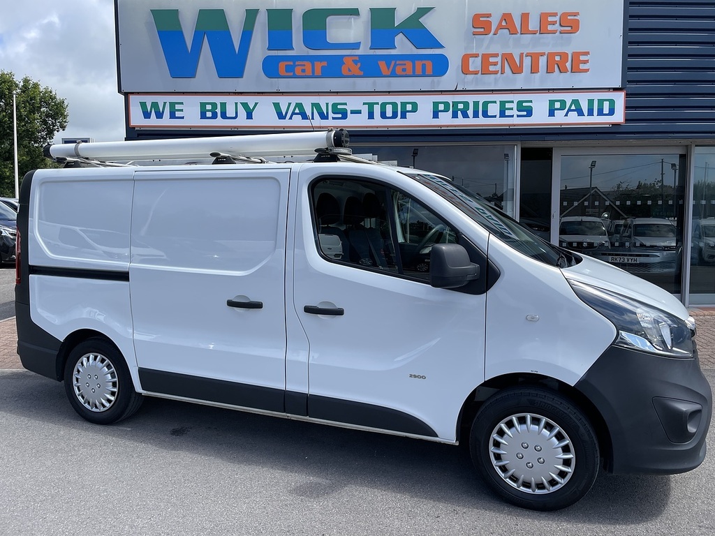 Vauxhall Vivaro 1.6 Cdti 2900 Ecoflex Panel Van White