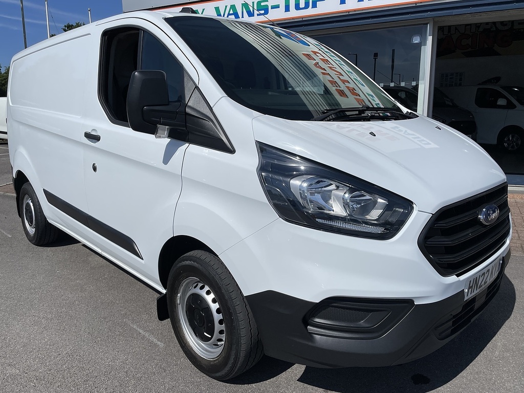 Ford Transit Custom 2.0 300 Ecoblue Leader Panel Van HN22KVD White #2