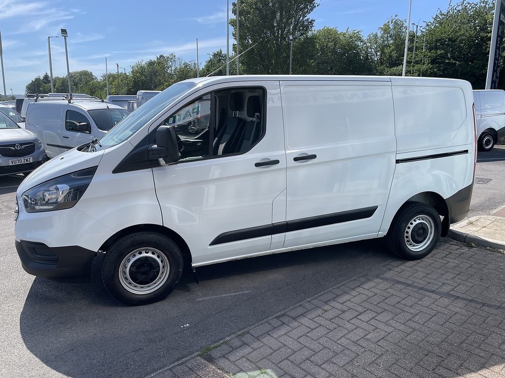 Ford Transit Custom 2.0 300 Ecoblue Leader Panel Van HN22KVD White #6