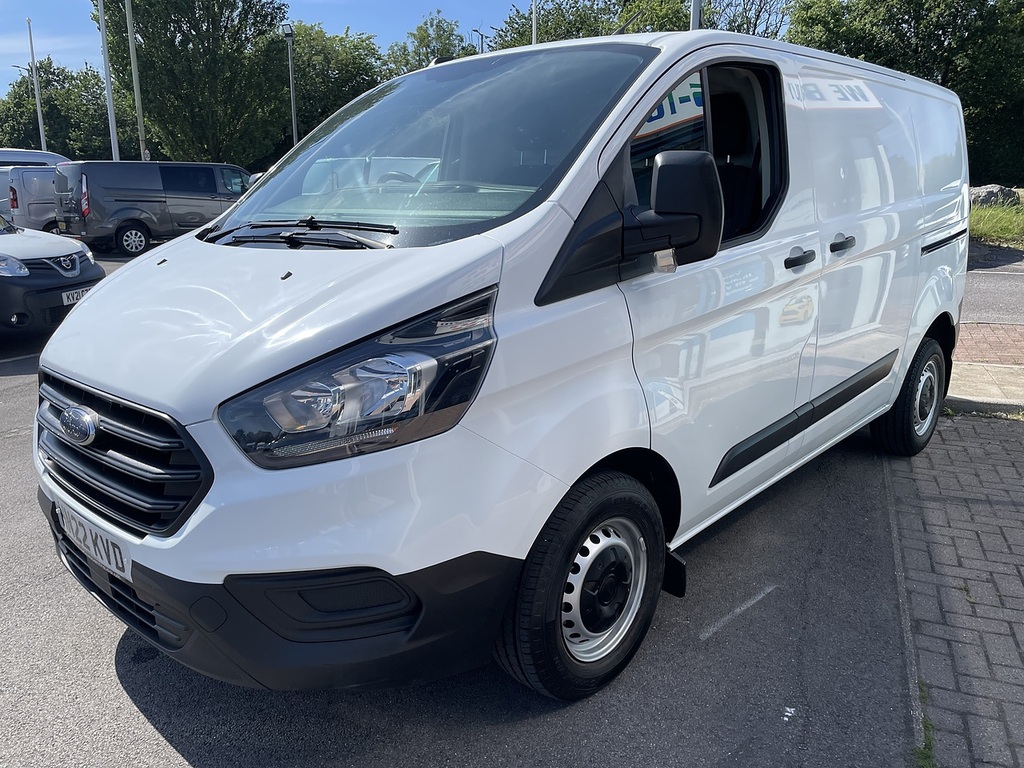 Ford Transit Custom 2.0 300 Ecoblue Leader Panel Van HN22KVD White #4