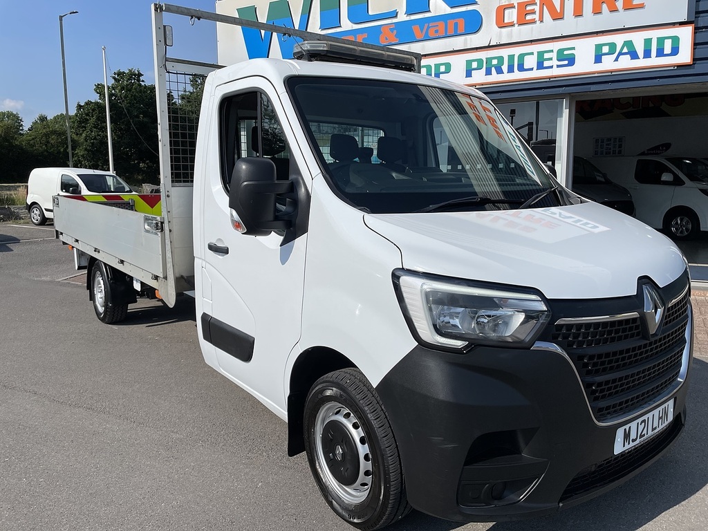 Renault Master 2.3 Dci 35 Business Chassis Cab White