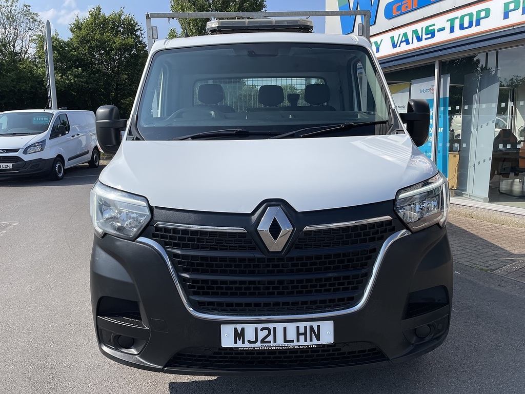 Renault Master 2.3 Dci 35 Business Chassis Cab White #2