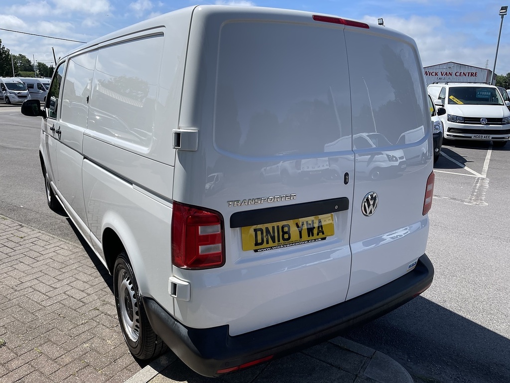 Volkswagen Transporter 2.0 Tdi T32 Bluemotion Tech Startline Panel Van DN18YWA White #6