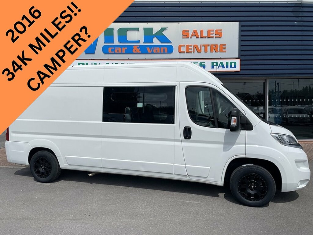 Citroen Relay 2.2 Bluehdi 35 Enterprise Edition Crew Van Double White