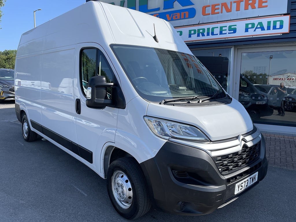 Citroen Relay 2.2 Bluehdi 35 Enterprise Edition Panel Van Di YS73TWK White #2