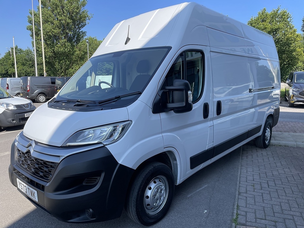 Citroen Relay 2.2 Bluehdi 35 Enterprise Edition Panel Van Di YS73TWK White #4