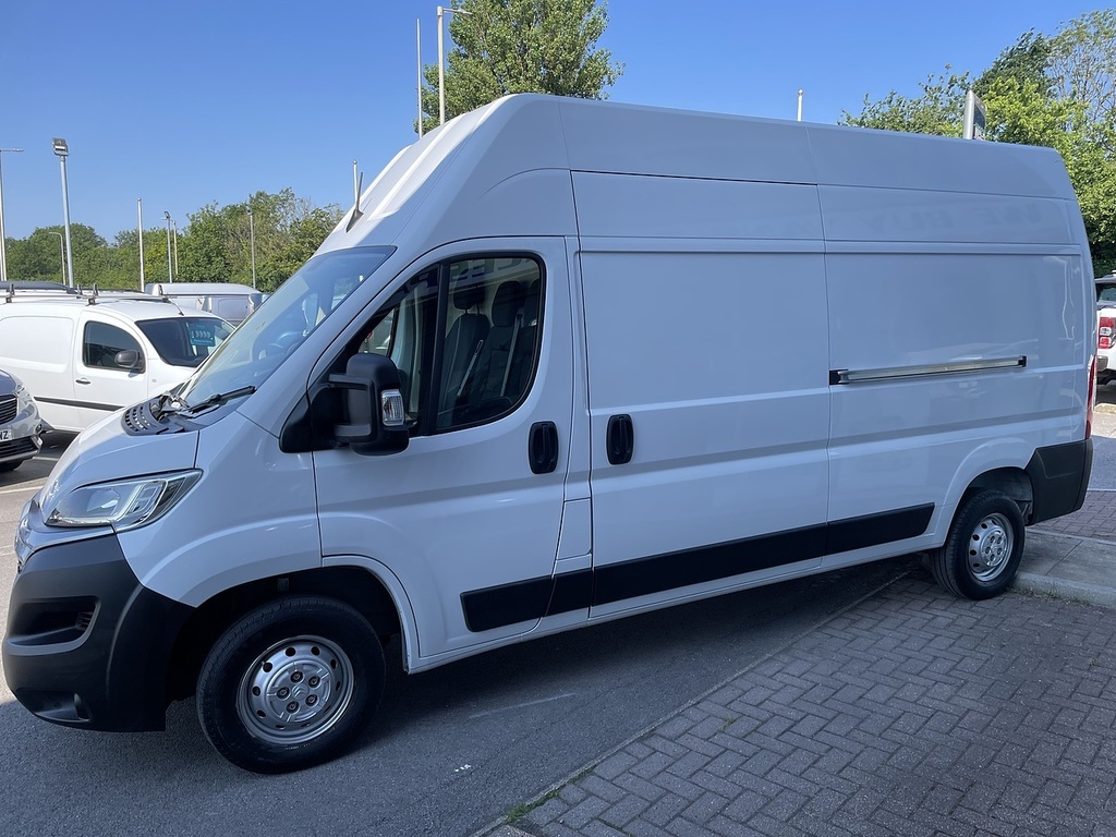 Citroen Relay 2.2 Bluehdi 35 Enterprise Edition Panel Van Di YS73TWK White #6