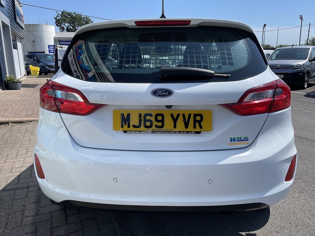 Ford Fiesta 1.5 Tdci Car Derived Van Euro 6 White #6