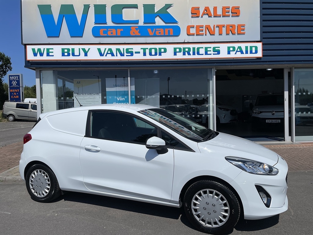 Ford Fiesta 1.5 Tdci Car Derived Van Euro 6 White #4