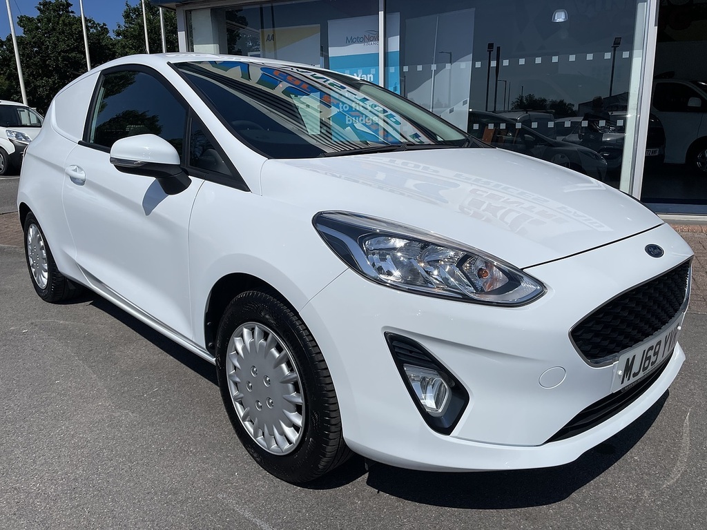 Ford Fiesta 1.5 Tdci Car Derived Van Euro 6 White #2