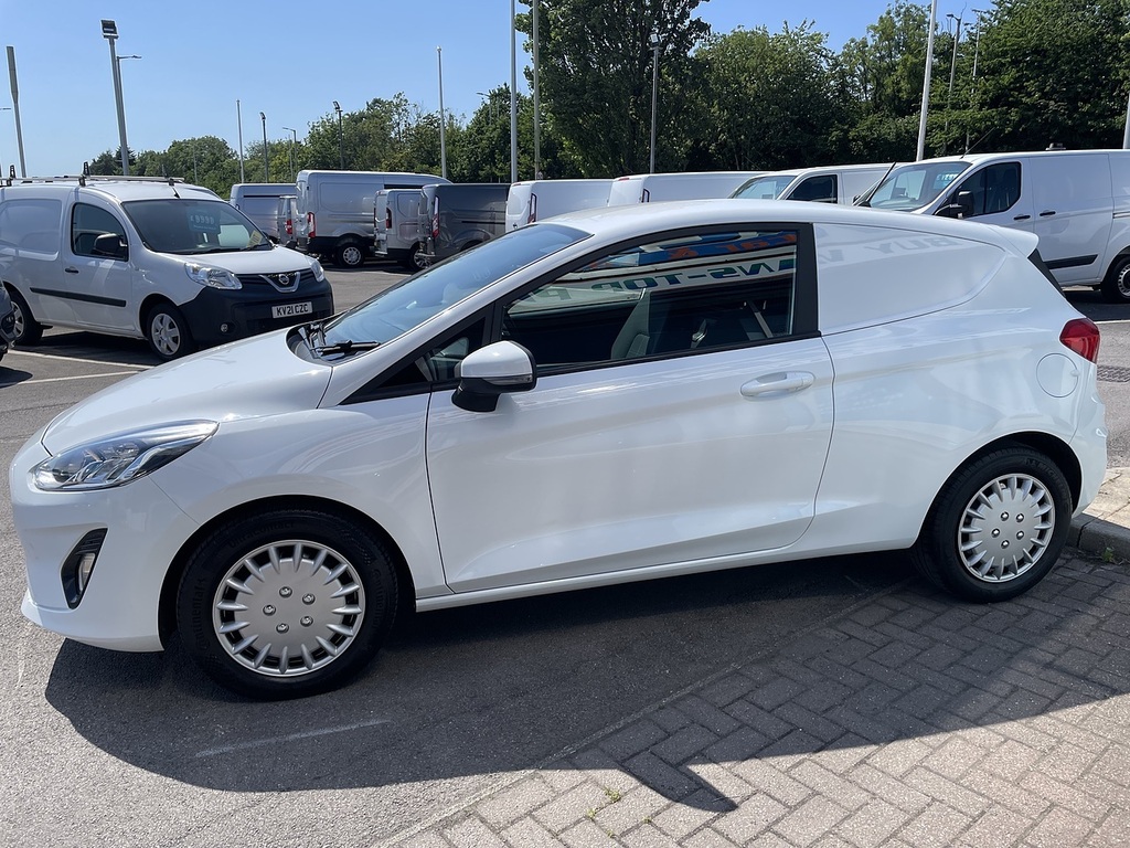 Ford Fiesta 1.5 Tdci Car Derived Van Euro 6 White #6