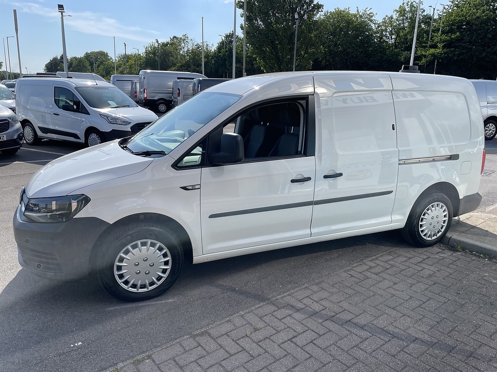 Volkswagen Caddy Maxi 2.0 Tdi C20 Startline Panel Van 6Dr DT68KCC White #6