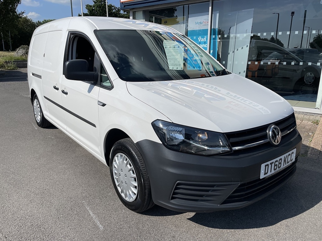 Volkswagen Caddy Maxi 2.0 Tdi C20 Startline Panel Van 6Dr DT68KCC White #2