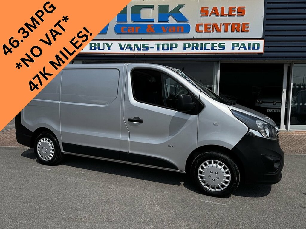 Vauxhall Vivaro Cdti 2900 Silver