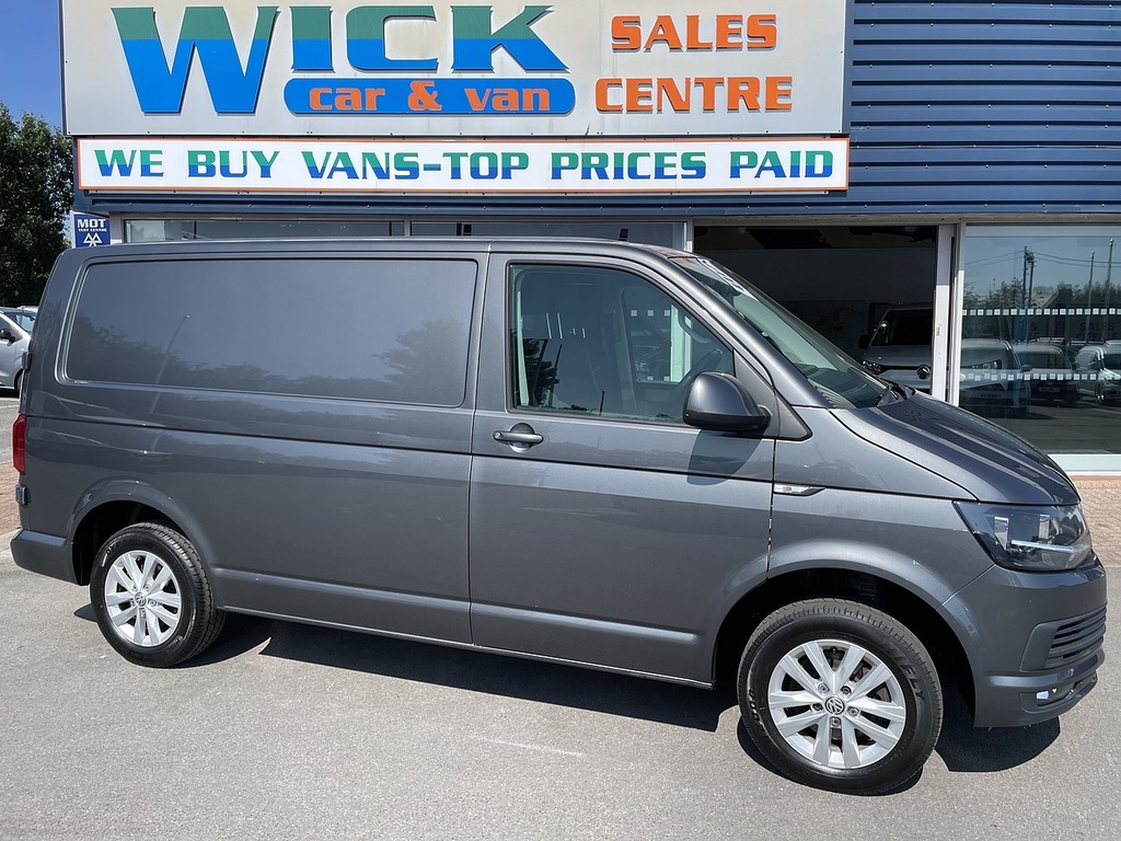 Volkswagen Transporter 2.0 Tdi T28 Bluemotion Tech Highline Panel Van Grey