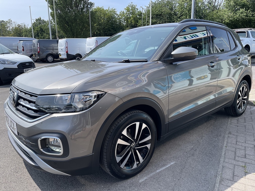 Volkswagen T-Cross 1.0 Tsi United Suv Dsg Euro 6 Ss 11 Grey #5