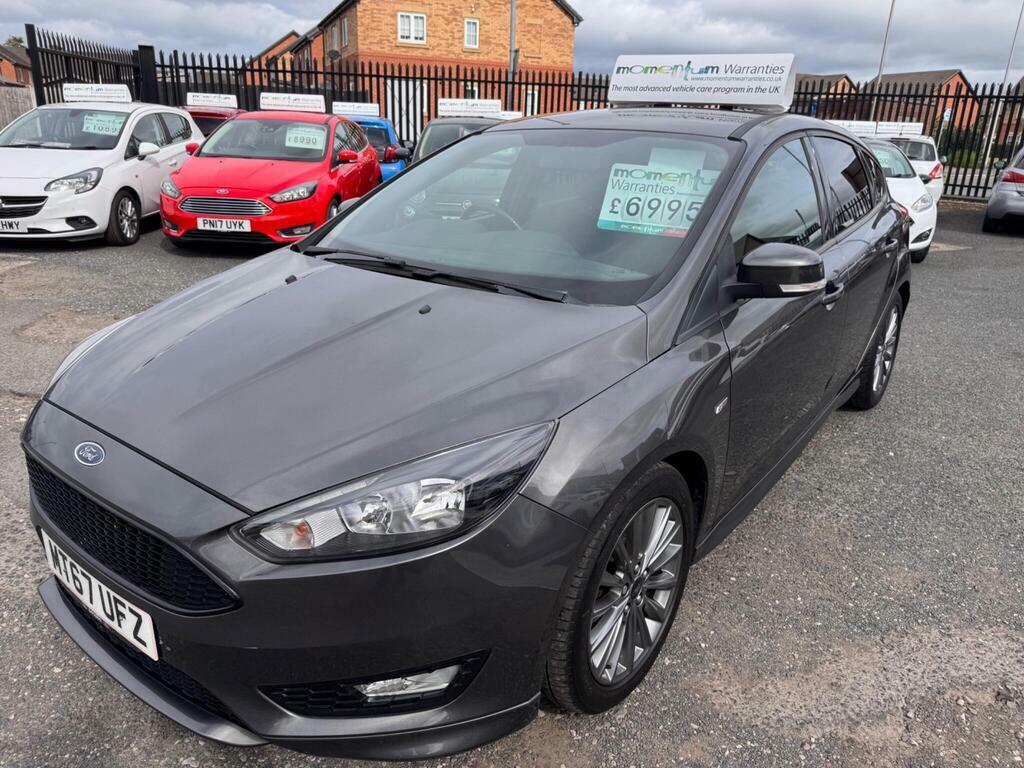 Ford Focus 1.0T Ecoboost St-line Euro 6 S S Grey