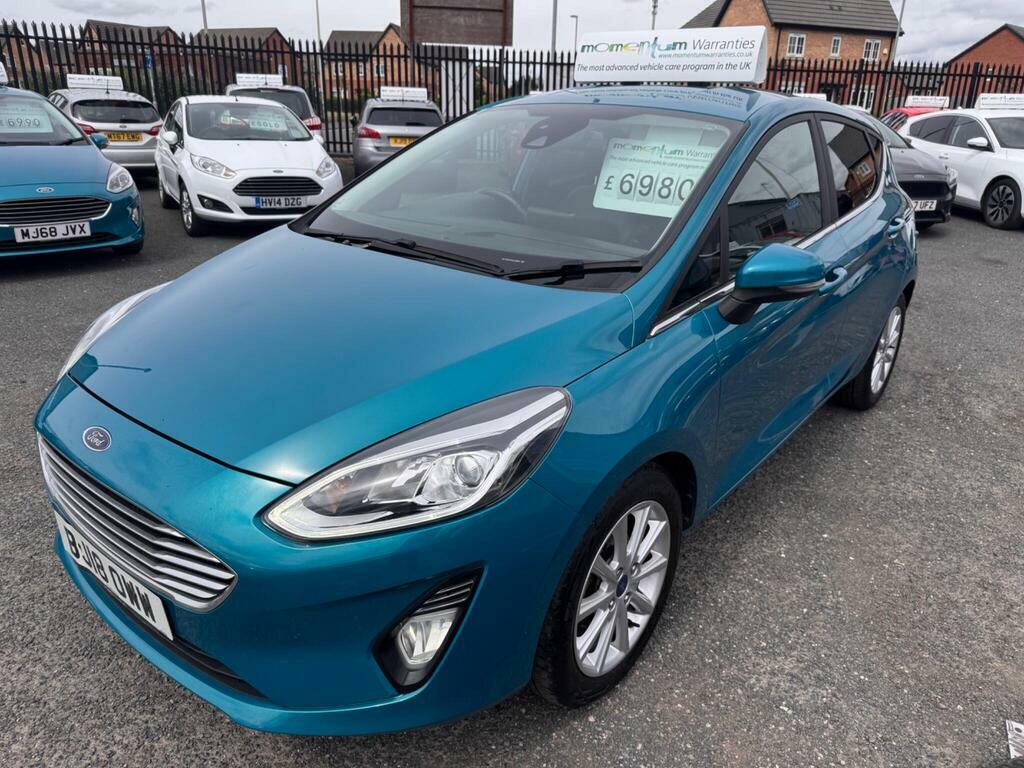 Ford Fiesta 1.0T Ecoboost Titanium X Euro 6 S S Blue