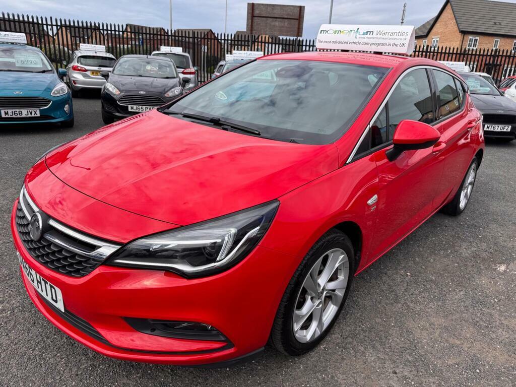 Vauxhall Astra 1.4I Turbo Sri Nav Euro 6 Red