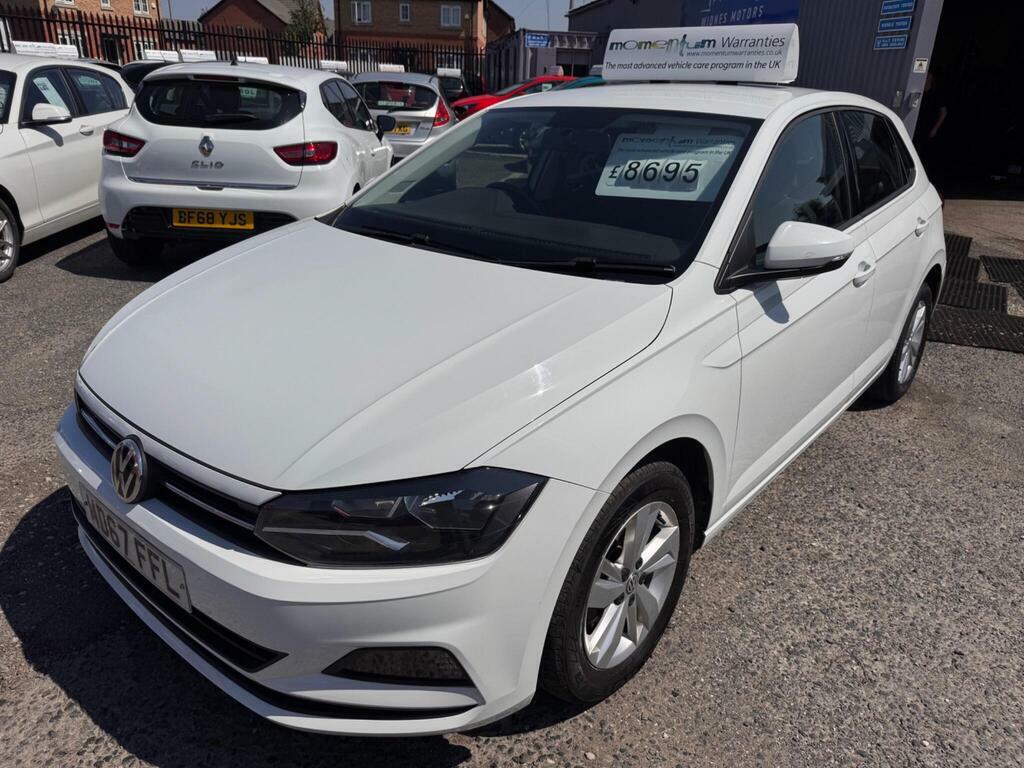 Volkswagen Polo 1.0 Tsi Se Euro 6 S S White