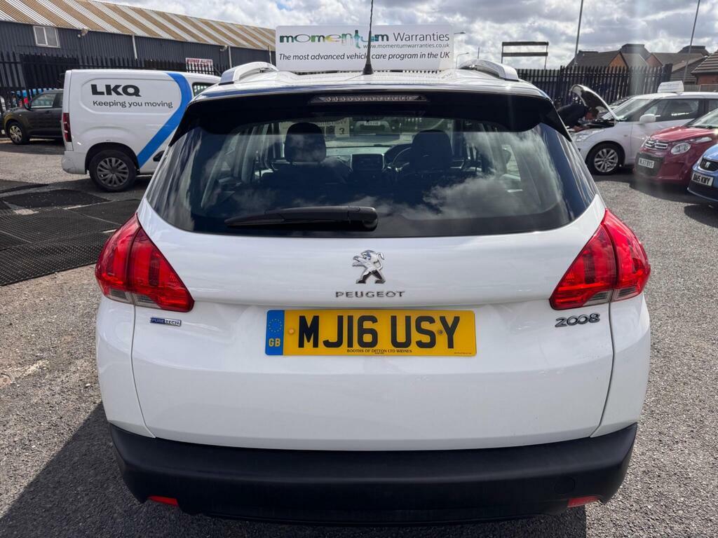 Peugeot 2008 1.2 Puretech Active Euro 6 White #4