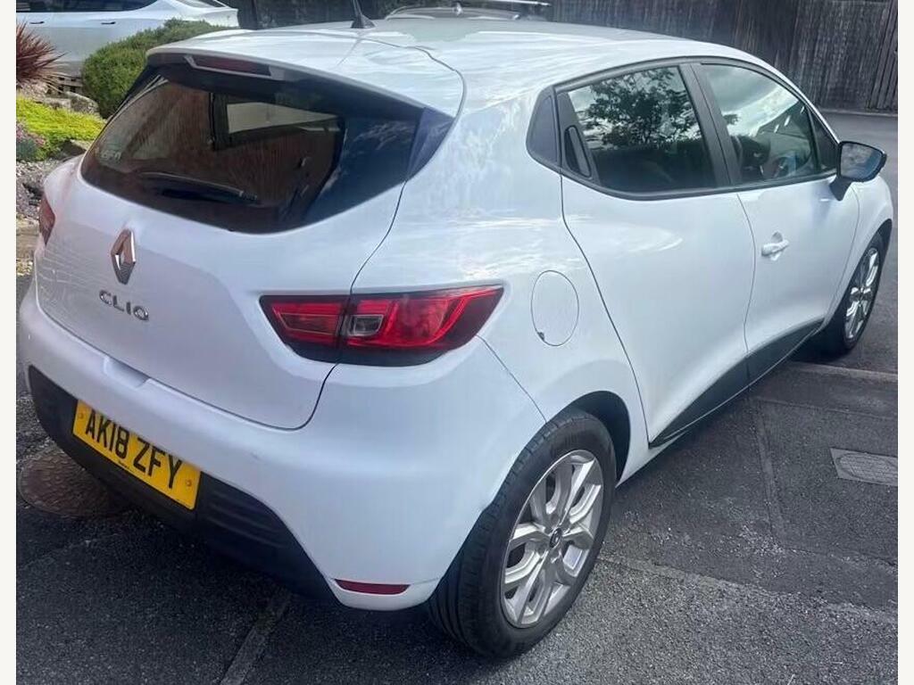 Renault Clio 1.2 16V Play Euro 6 White #4