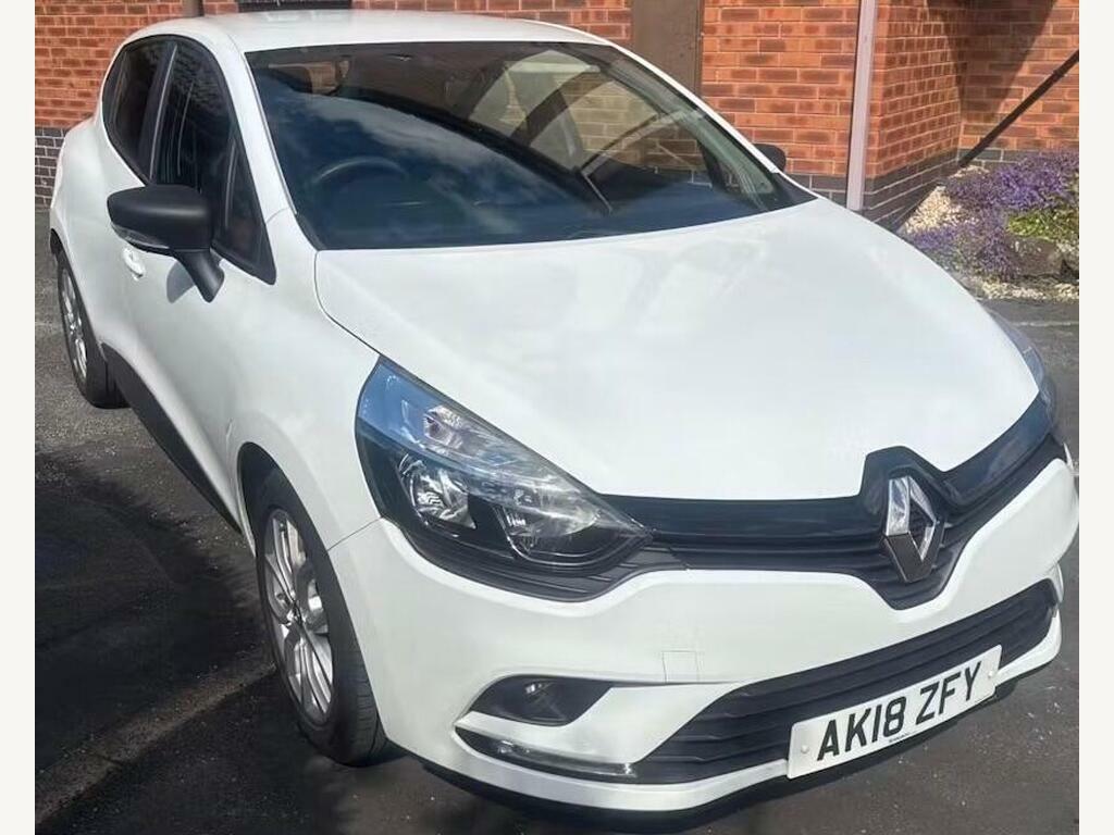Renault Clio 1.2 16V Play Euro 6 White #2