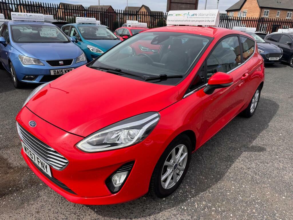 Ford Fiesta 1.0T Ecoboost Zetec Euro 6 S S Red